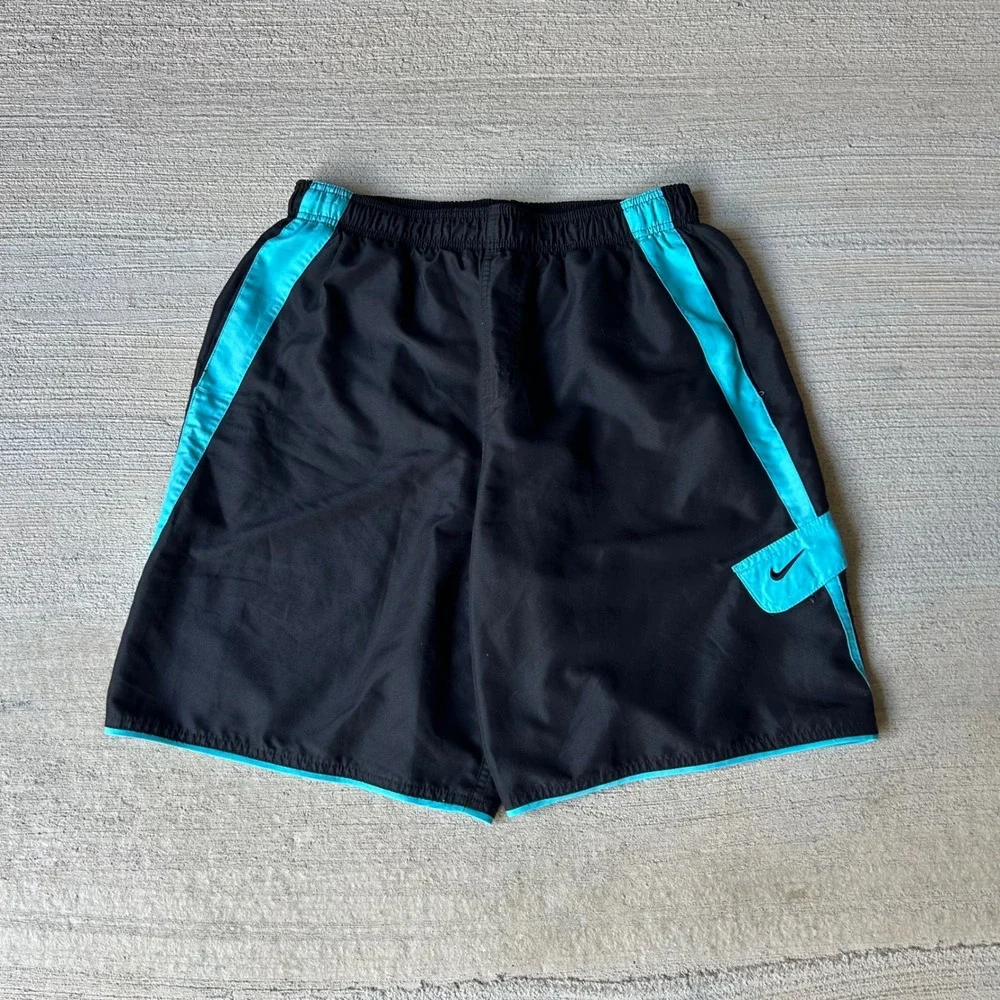 Nike Black men's large Swim trunks